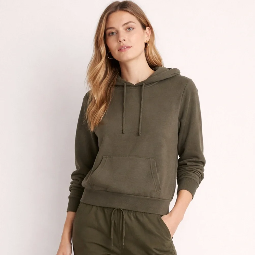 H&M Olive Hoodie • Screen Worn on Cruel Intentions• Soft Lounge Pullover• Size S - Picture 1 of 12